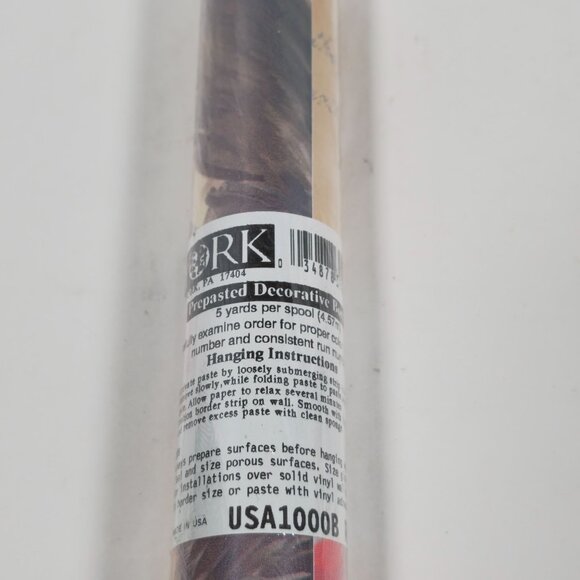 York Eagle Prepasted Decorative Border 5 Yards Vinyl Spool Made In USA - Picture 3 of 6